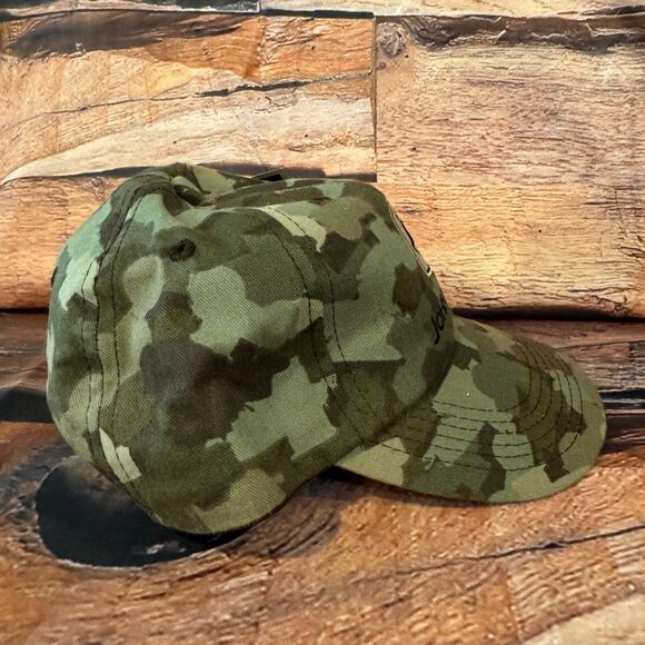 John Deere Hat Camouflage Snapback Men's Adjustable "Deere Season" Cap - Picture 4 of 10